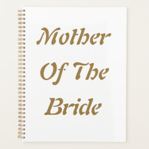 Cadeau de Mariage pour la Mère de la Mariée Or Bla