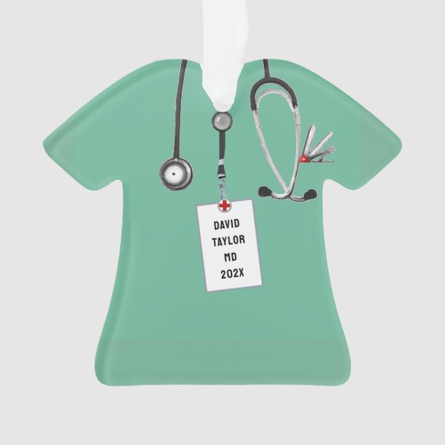 Cadeau de médecin personnalisé (devant)