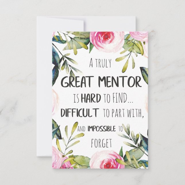 Cadeau de mentor vraiment génial Citation d'appréc (Devant)