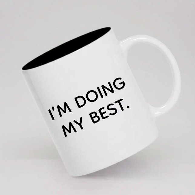 Cadeau de Mug d'Affirmation Positive pour Elle et  (positive message mug gift for her, mental health mug gift for her, daily reminder coffee mug gift)