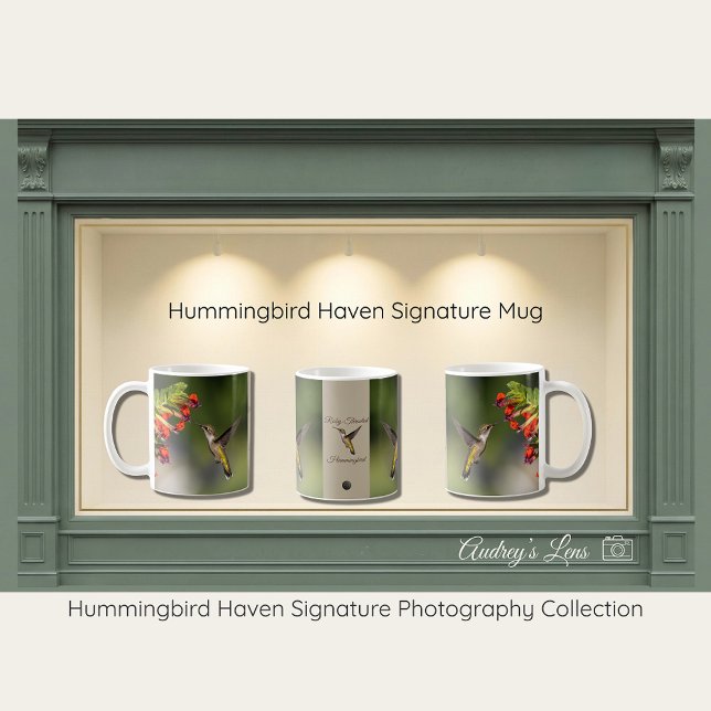Cadeau de mug Nature Hummingbird Haven (Créateur téléchargé)