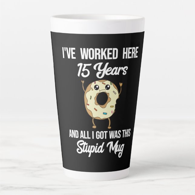 Cadeau de Mug pour 15 Ans de Travail Appreciation (Devant)