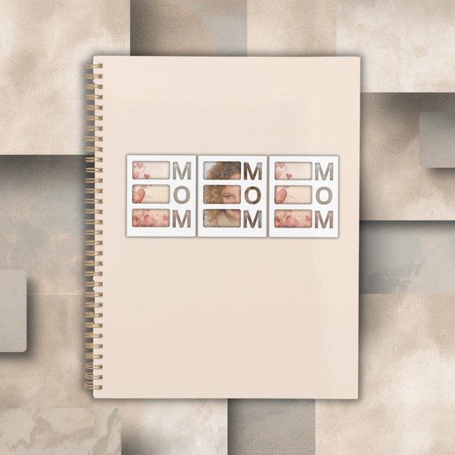Cadeau de naissance de maman à grille de 3 photos  (Créateur téléchargé)