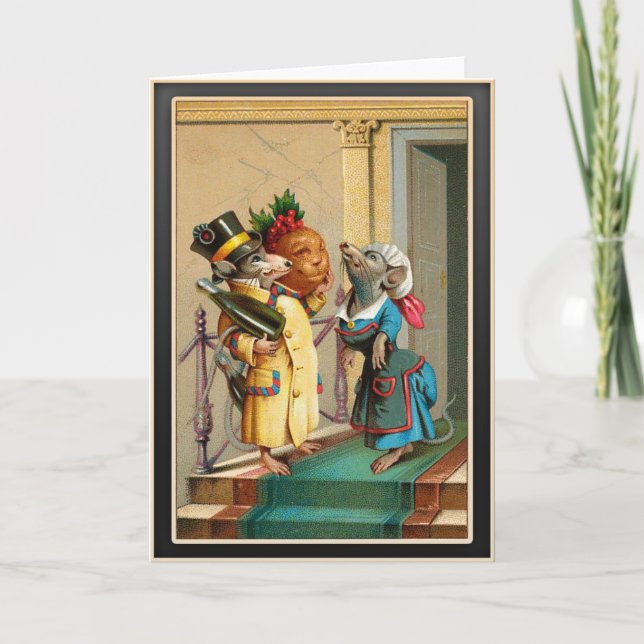 Cadeau de Noël - cartes de Noël (Devant)