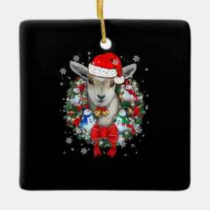 Cadeau de Noël de chèvre Décoration Cadeau de N