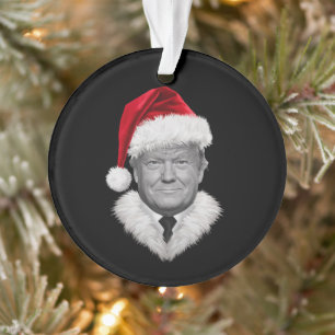 Cadeau de Noël de Donald Trump Chapeau de Père Noë