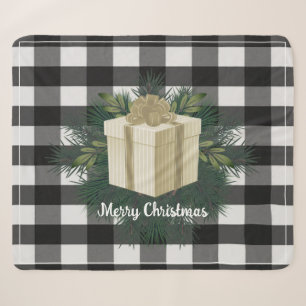 Cadeau de Noël Plaid Buffalo Gold Holiday