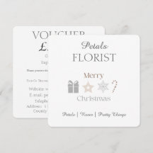 Cadeau de Noël pour fleuriste remise
