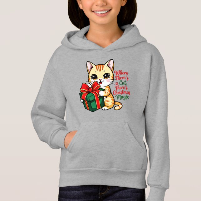 Cadeau de Noël pour la fête de la chatte maman (Devant)