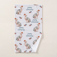 Cadeau de Noël Sphynx Chat, Décor de Noël