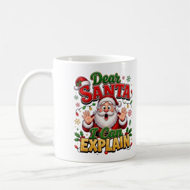 Cadeau de Noël, Tasse hivernale festive (Gauche)