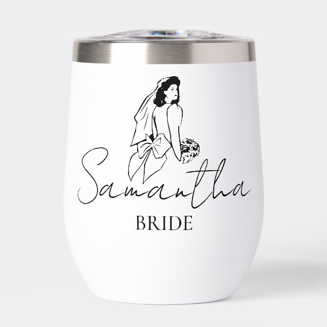 Cadeau de nom de mariée personnalisé (Avant)
