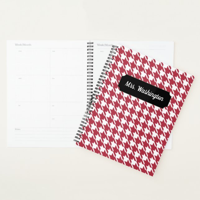 Cadeau de planificateur de leçon d'école pour ense (Devant avec enveloppe)