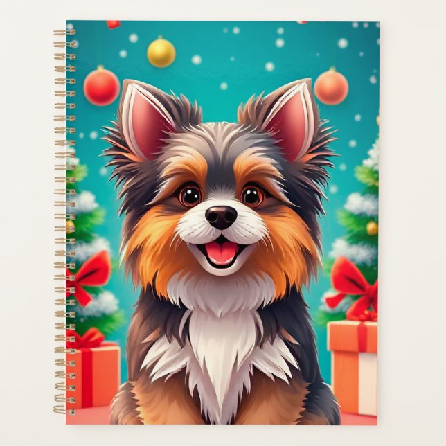 Cadeau de planificateur de Noël pour enfants avec  (Devant)