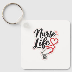 Cadeau de porte-clés personnalisé pour infirmière