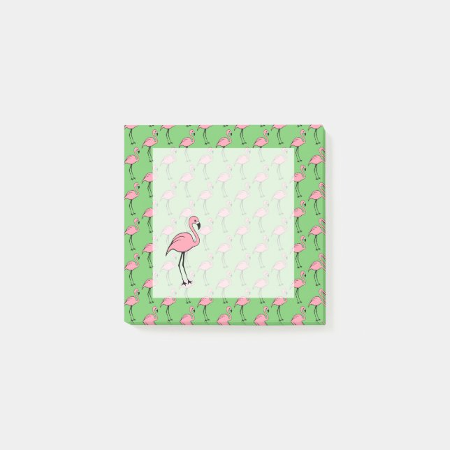 Cadeau de Post-It Flamant Rose (Devant)