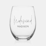 Cadeau de proposition en verre de vin de domestiqu<br><div class="desc">Découvrez la meilleure façon de dire "merci" à vos servantes avec notre cadeau personnalisé Bridesmaid Wine Glass Proposition. Chaque verre à vin est méticuleusement conçu pour célébrer le lien unique que vous partagez avec votre fête de mariage. Qu'il s'agisse d'une douche nuptiale, d'une fête de bachelorette ou du jour de...</div>