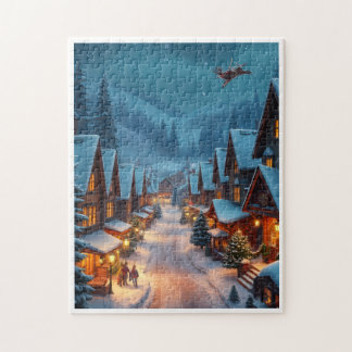 Cadeau de puzzle de Noël