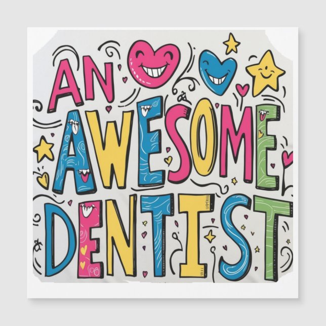 Cadeau de remerciement pour dentiste  (Devant)