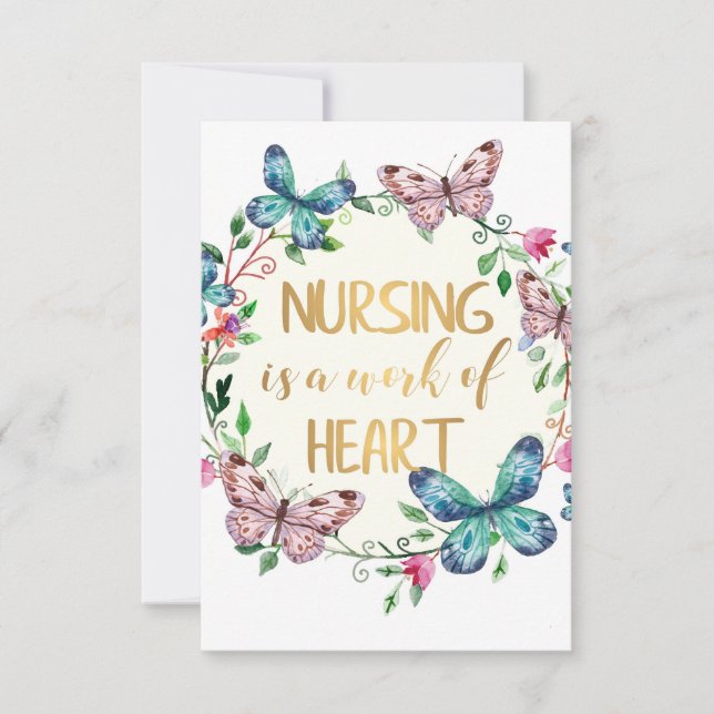 Cadeau de Remerciement pour Infirmière et Soignant (Devant)