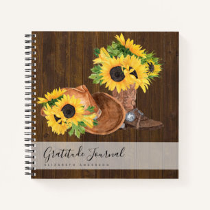 Cadeau de remerciements Journal de GRATITUDE perso