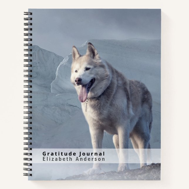 Cadeau de remerciements Journal de GRATITUDE perso (Devant)