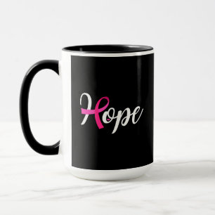 Cadeau de sensibilisation au cancer du sein Mug Es