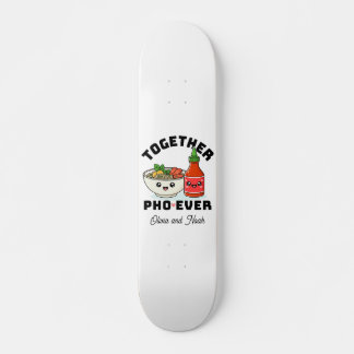 Cadeau de skateboard personnalisé Pho Pun