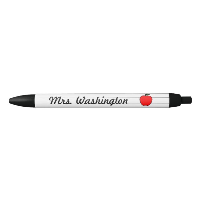 Cadeau de stylos Apple personnalisés pour enseigna (Devant)