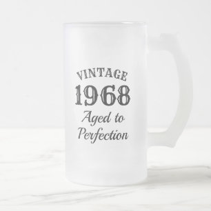 Cadeau de tasse à bière personnalisé vintage pour 