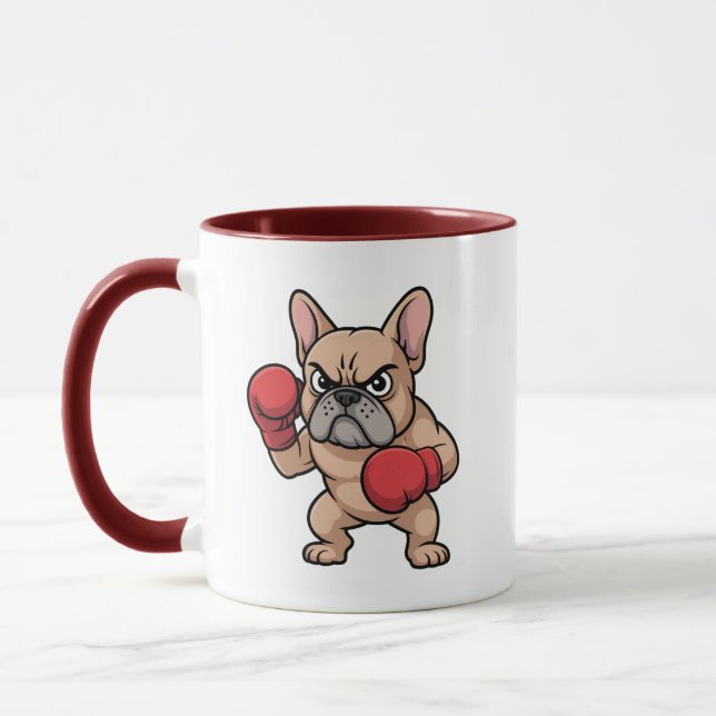 Cadeau de tasse à café Funny Kawaii Frenchie pour  (Gauche)