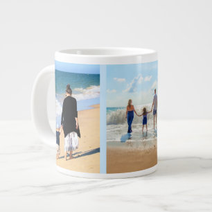 Cadeau de Tasse Collage de Photos Personnalisé Con