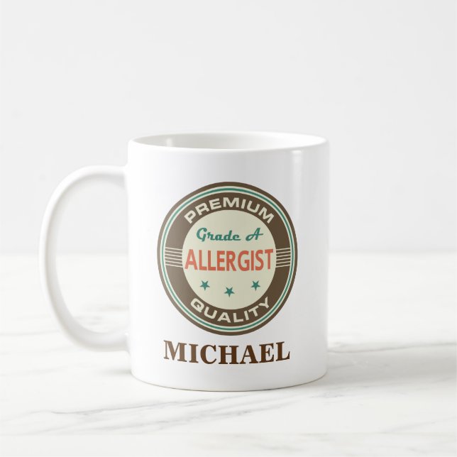Cadeau de tasse de bureau personnalisé par (Gauche)