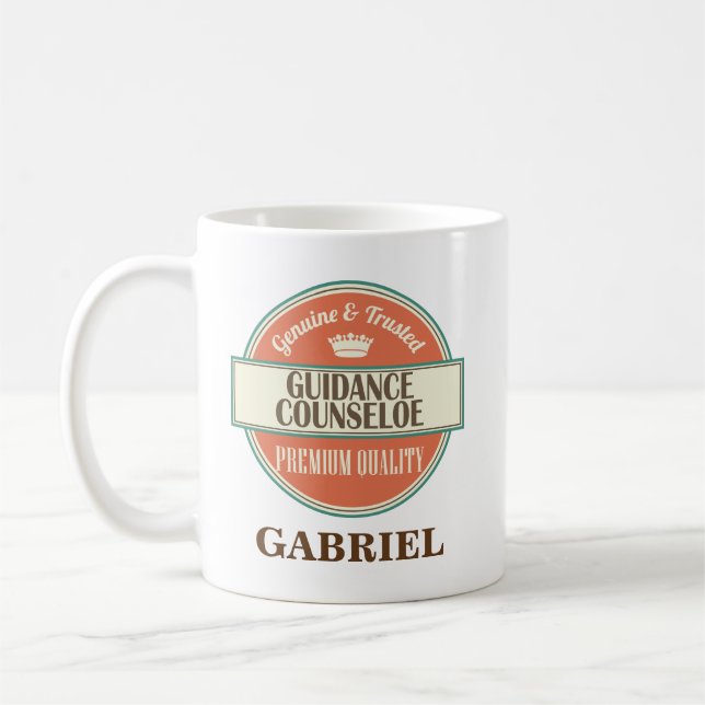 Cadeau de tasse de bureau personnalisé par (Gauche)