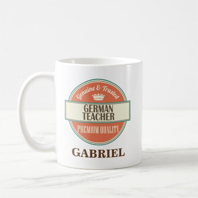 Cadeau de tasse de bureau personnalisé par (Gauche)