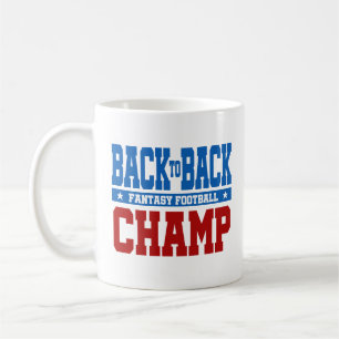 Cadeau de tasse de café de champion du football