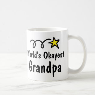 Cadeau de tasse de café de grand-papa d'Okayest d