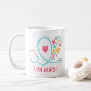 Cadeau de tasse de café pour infirmière LVN