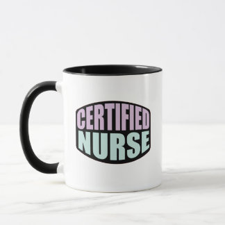 Cadeau de tasse de infirmière pour infirmière cert
