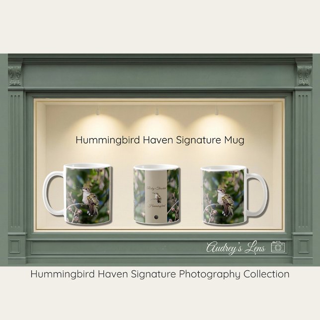 Cadeau de tasse de la nature Haven Colibri (Créateur téléchargé)