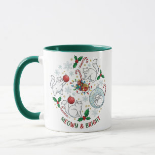 Cadeau de Tasse de Noël pour les Amoureux des Chat