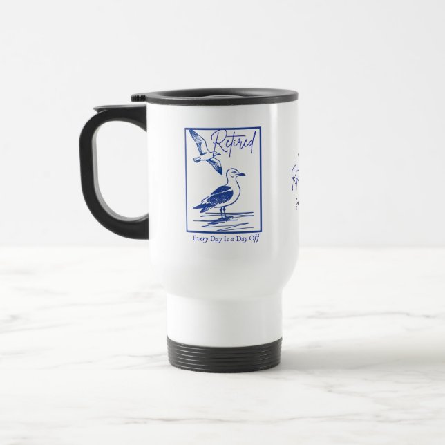 Cadeau de tasse de retraite pour voyageurs (Gauche)