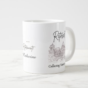 Cadeau de tasse de retraite pour voyageurs