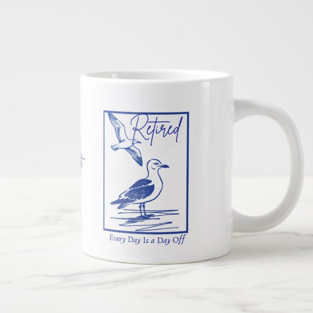 Cadeau de tasse de retraite pour voyageurs (Droite)