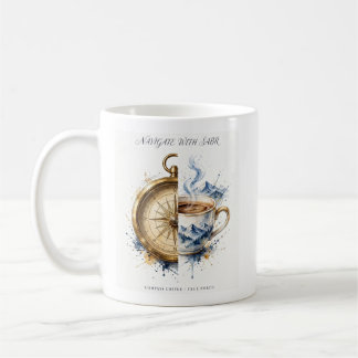 Cadeau de tasse de voyage Café Montagne