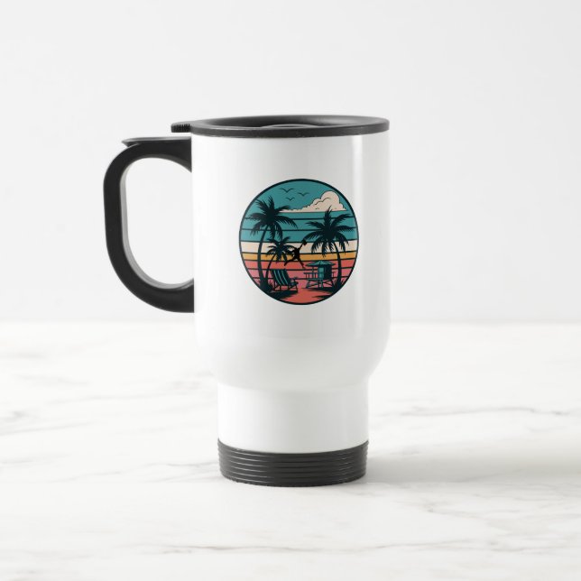 Cadeau de tasse de voyage pour l'aventure des vaca (Gauche)
