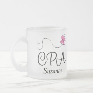 Cadeau de tasse personnalisé par comptable de CPA