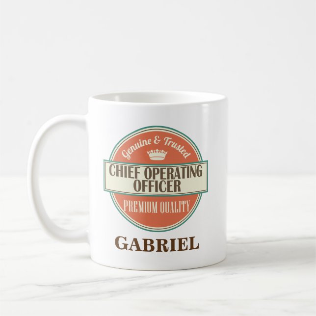 Cadeau de tasse personnalisé par Directeur des (Gauche)