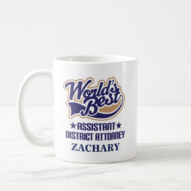 Cadeau de tasse personnalisé par Procureur de la (Gauche)