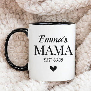 Cadeau de tasse personnalisé pour bébé pour maman